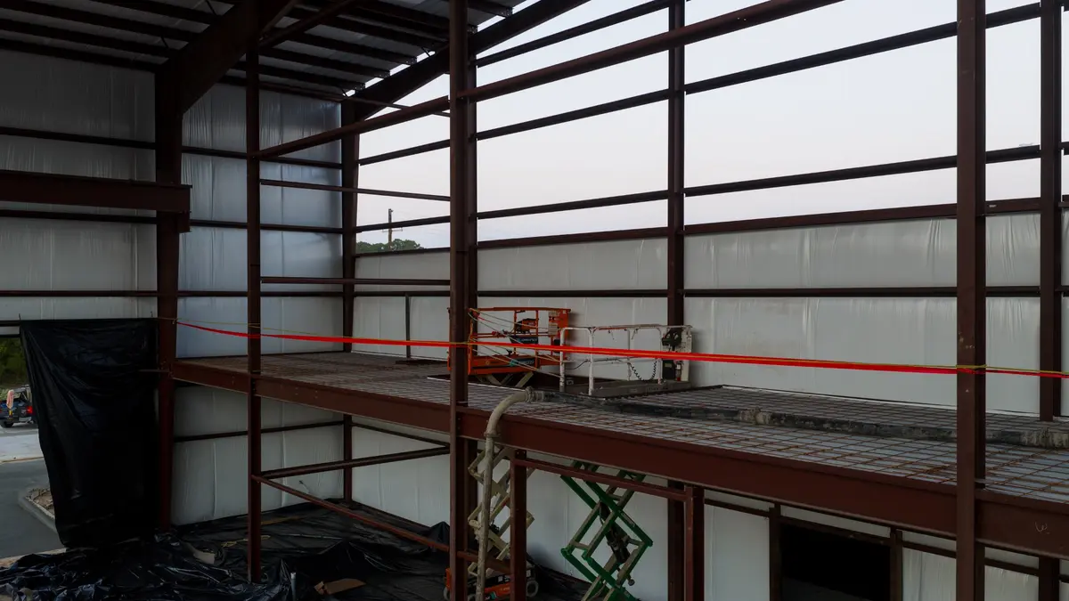New Caney Commercial Steel Building Project photo 2