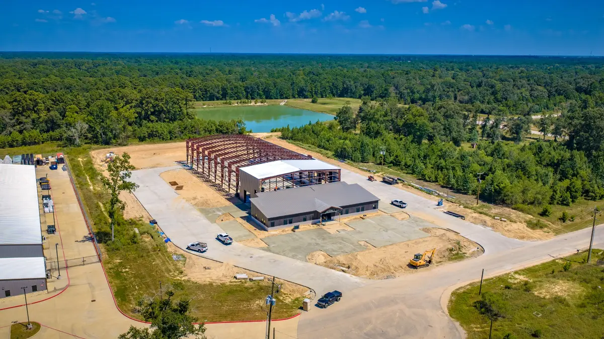 New Caney Commercial Steel Building Project photo 16