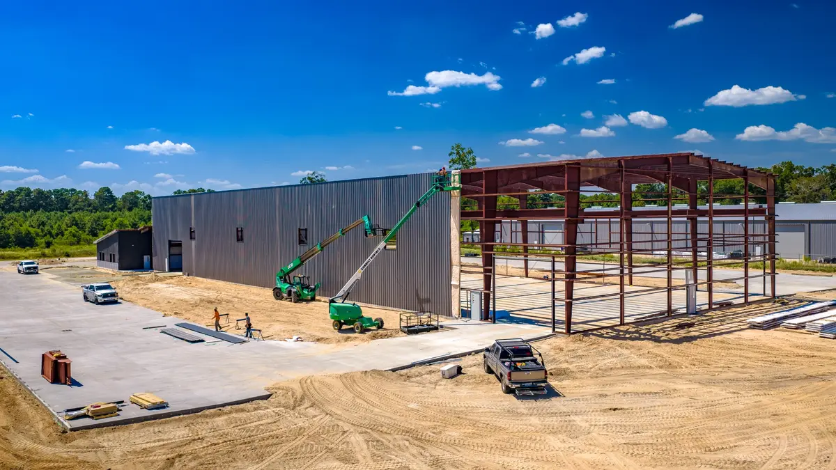 New Caney Commercial Steel Building Project photo 18